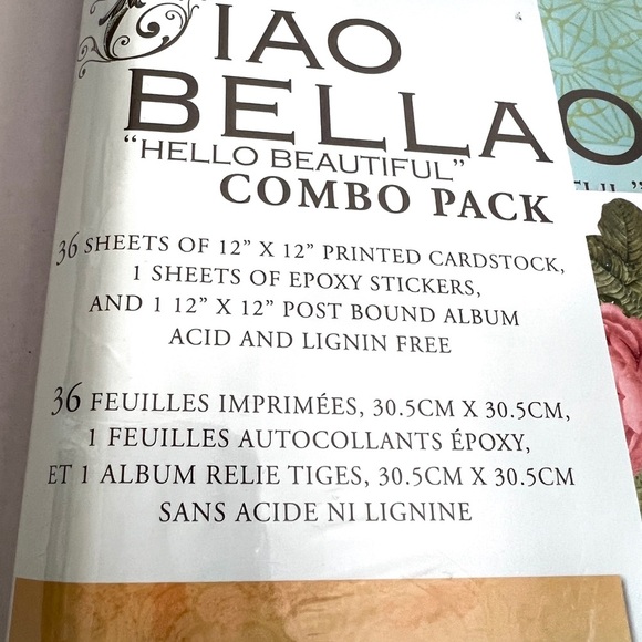 DCWV Ciao Bella Scrapbook Combo Pack - Picture 7 of 7